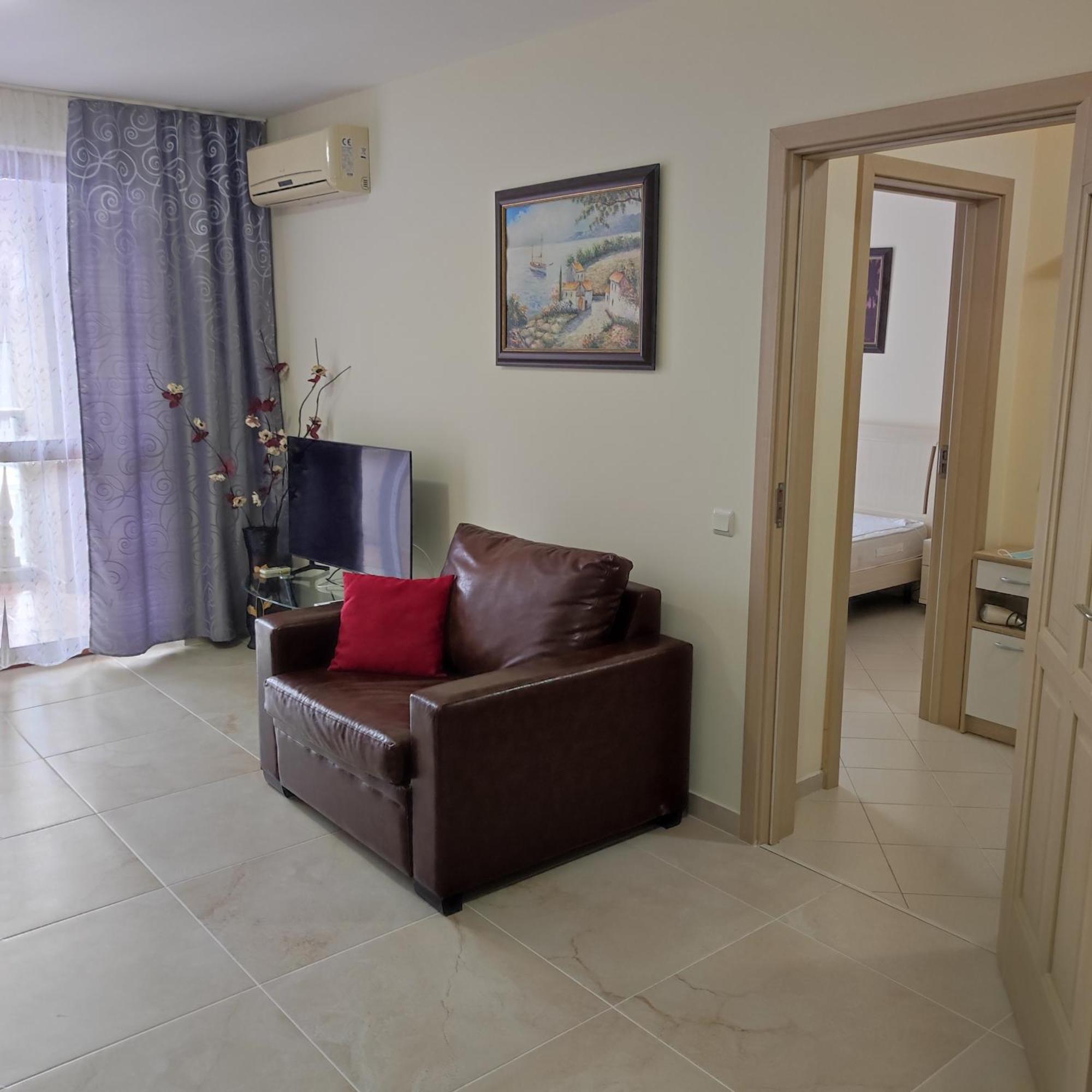 Kalia Apartment Sunny Beach 2-Zimmer+Balkon Top Exterior foto
